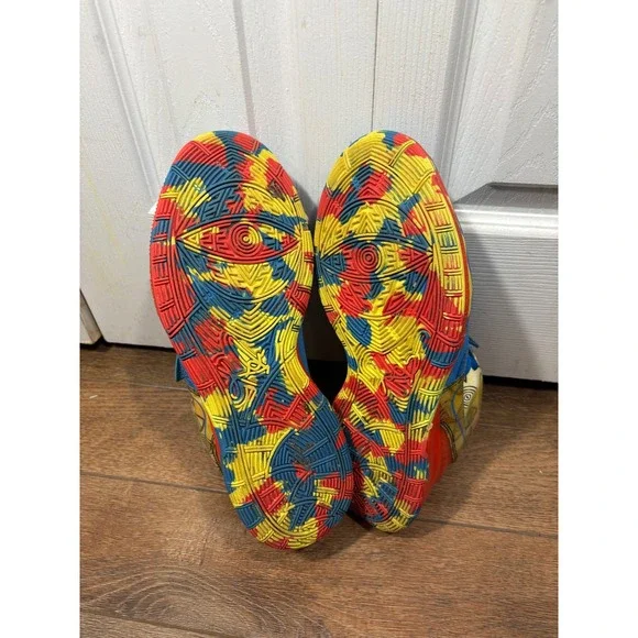 Nike‎ Kyrie 6 TB Green Yellow Blue Orange Basketball Shoes Men US 12